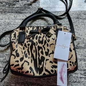 Jessica Simpson animal print purse